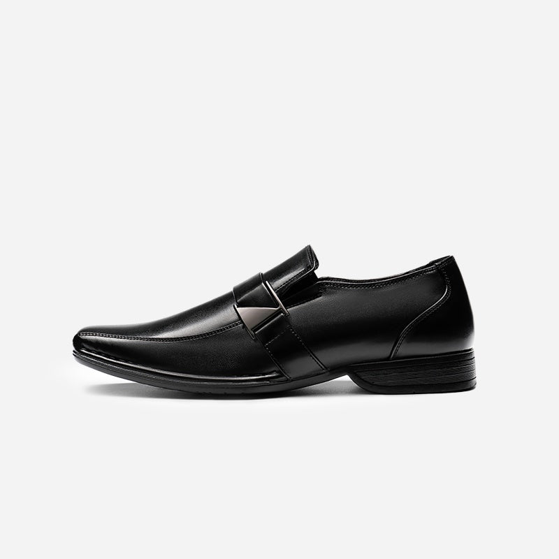 Men's Wide Version Giorgio Flexible and Comfort Dress Loafers Shoes CLASSIC Square Toe Design Dress Shoes for Men