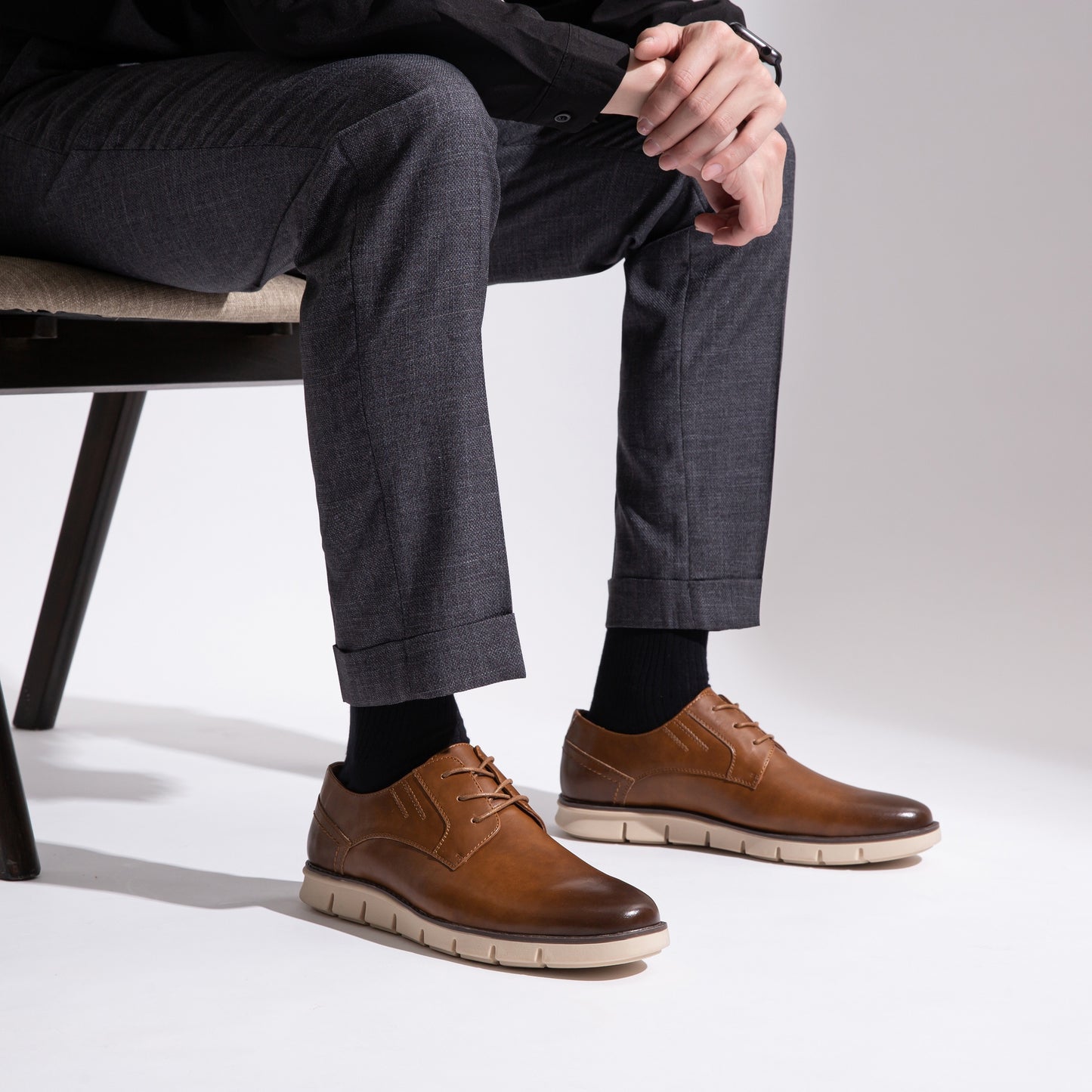 Mens Casual Shoes Non-Slip Simple Comfortable Casual Dress Shoes for Men