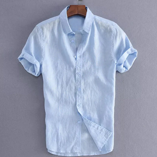 Short Sleeve Lapel Shirt
