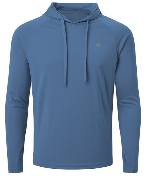 Men's Long Sleeve Rash Guard Hoodie
