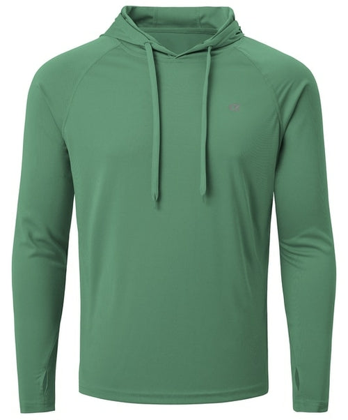 Men's Long Sleeve Rash Guard Hoodie