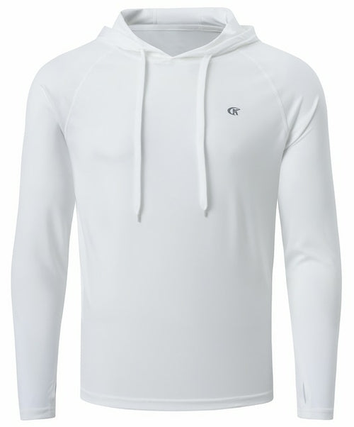 Men's Long Sleeve Rash Guard Hoodie