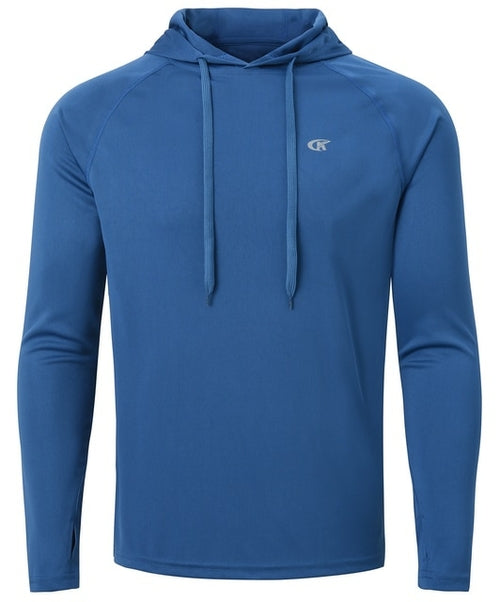 Men's Long Sleeve Rash Guard Hoodie