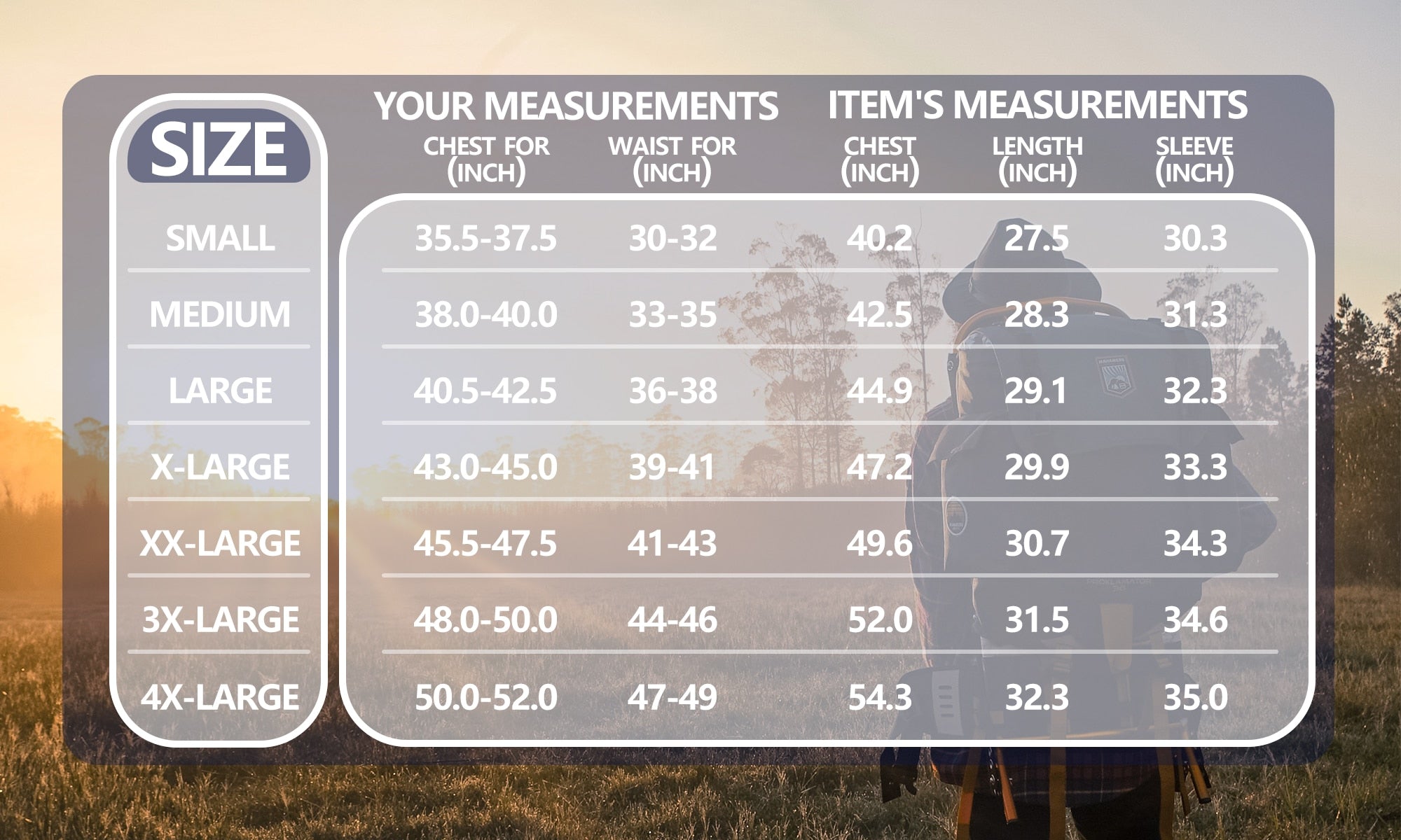 Size Guide