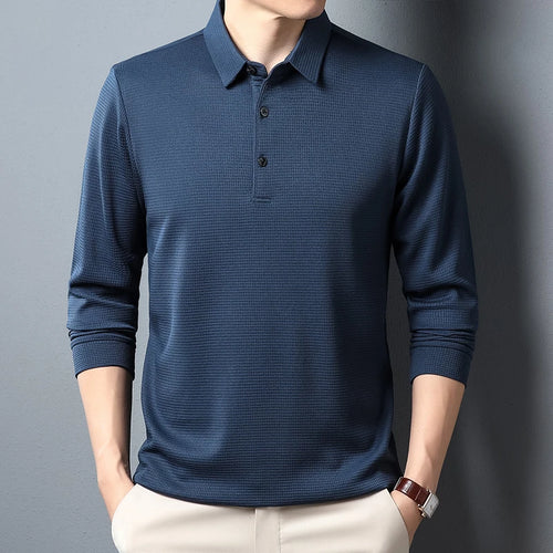 Comfortable Long Sleeve Polo