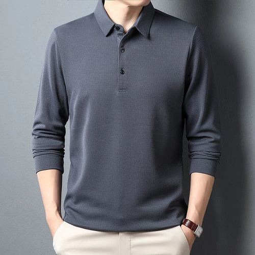 Comfortable Long Sleeve Polo