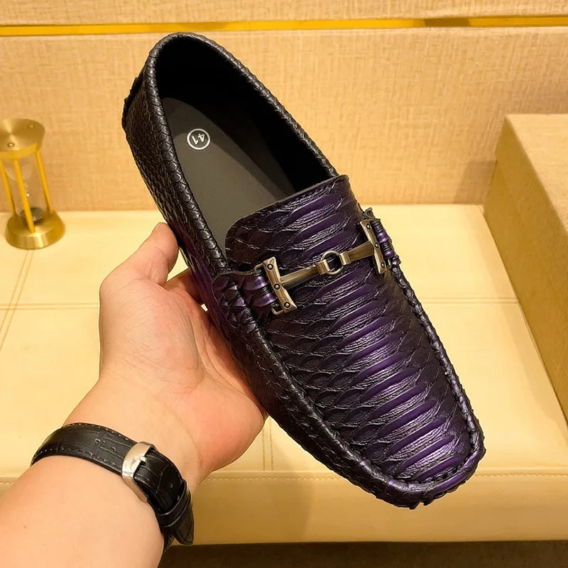 MAEDEF Summer Mens Outdoor Anti-slip Comfort Soft High Quality Men Breathable Flat Driving Shoes New 2024 Classic Casual Loafers