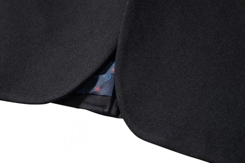 2024 New Spring Men's Western-style Blazer Single Breasted Pesalir Fabric Casual Slim Fit Wedding Suit Jacket For Men