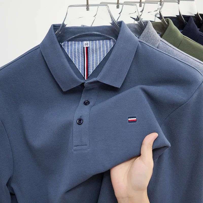 Casual Embroidered Polo Shirt