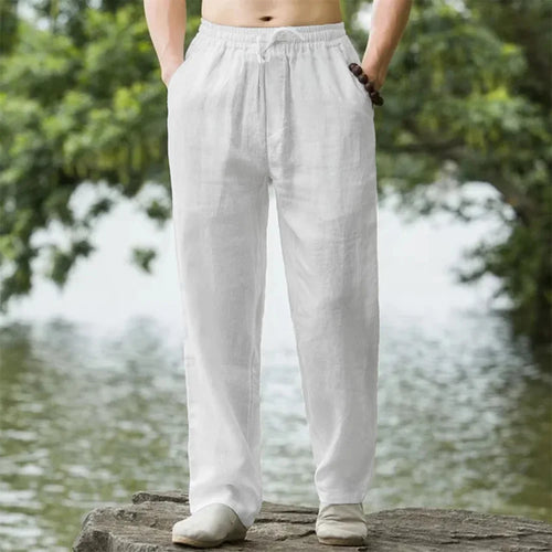 Casual Linen Sweatpants