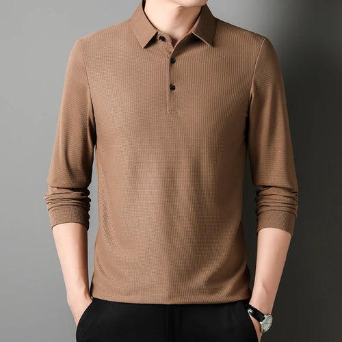 Comfortable Long Sleeve Polo