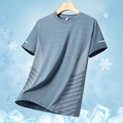 Summer Ice Silk Running T-Shirt