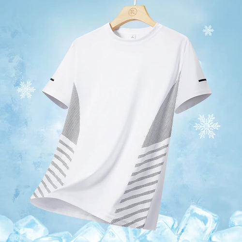 Summer Ice Silk Running T-Shirt