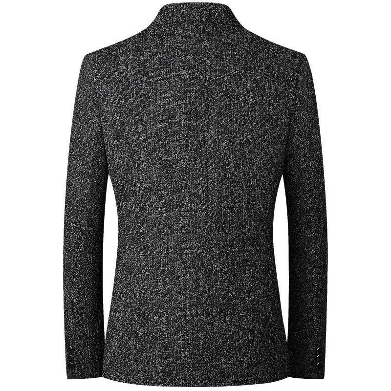 New Men Business Social Suit Slim Fit Jacket Black / Navy / Grey Fashion Simple Homme Wedding Prom Party Dress Blazers Coats