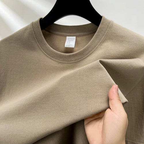 Premium Cotton Round Neck Tee