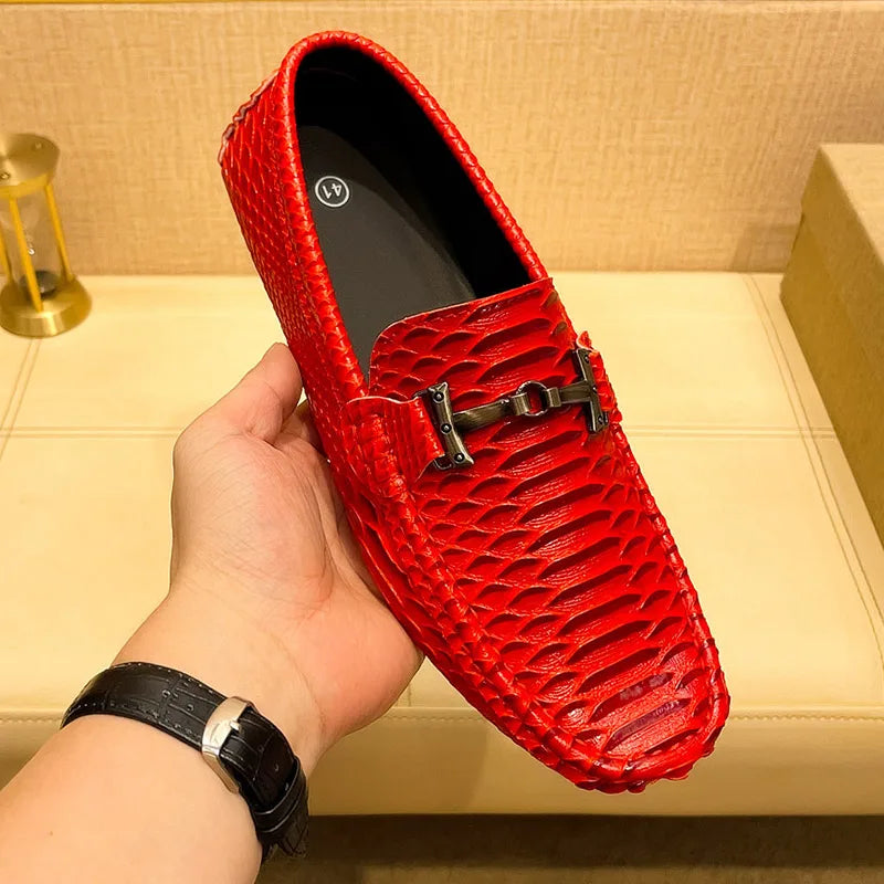 MAEDEF Summer Mens Outdoor Anti-slip Comfort Soft High Quality Men Breathable Flat Driving Shoes New 2024 Classic Casual Loafers