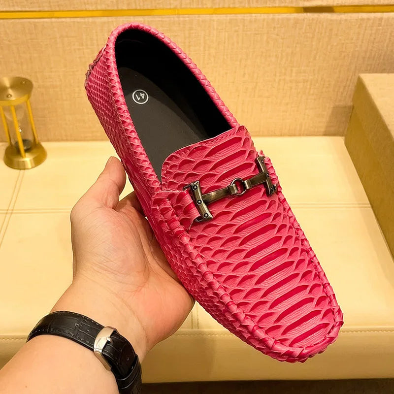 MAEDEF Summer Mens Outdoor Anti-slip Comfort Soft High Quality Men Breathable Flat Driving Shoes New 2024 Classic Casual Loafers