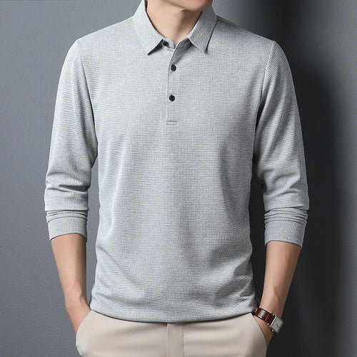 Comfortable Long Sleeve Polo