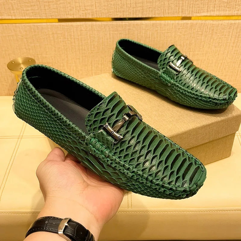 MAEDEF Summer Mens Outdoor Anti-slip Comfort Soft High Quality Men Breathable Flat Driving Shoes New 2024 Classic Casual Loafers