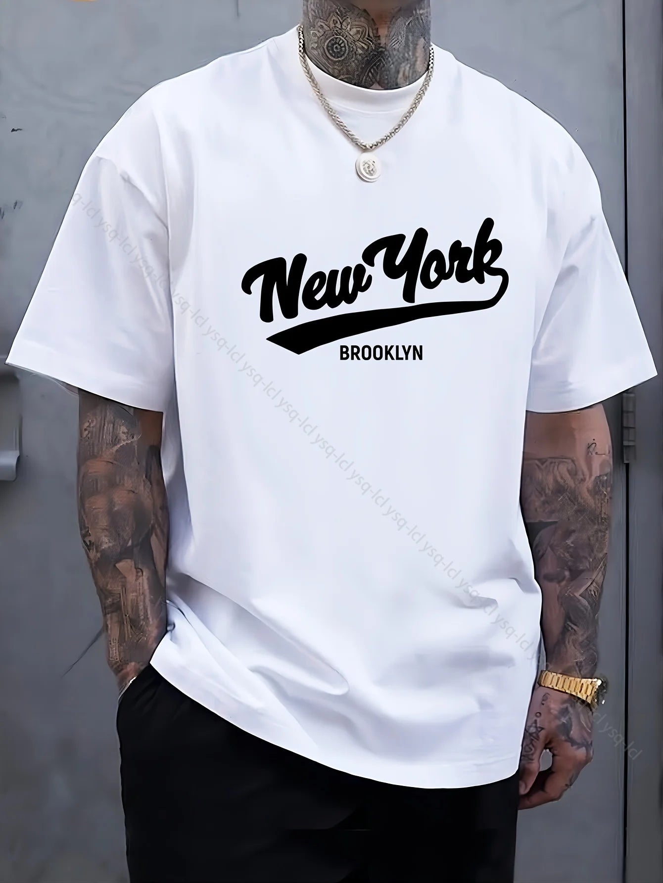 The Printed Men's Short-sleeved T-shirt Is A Fashionable and Casual Sports Top Suitable for Summer Men and Women T-shirts