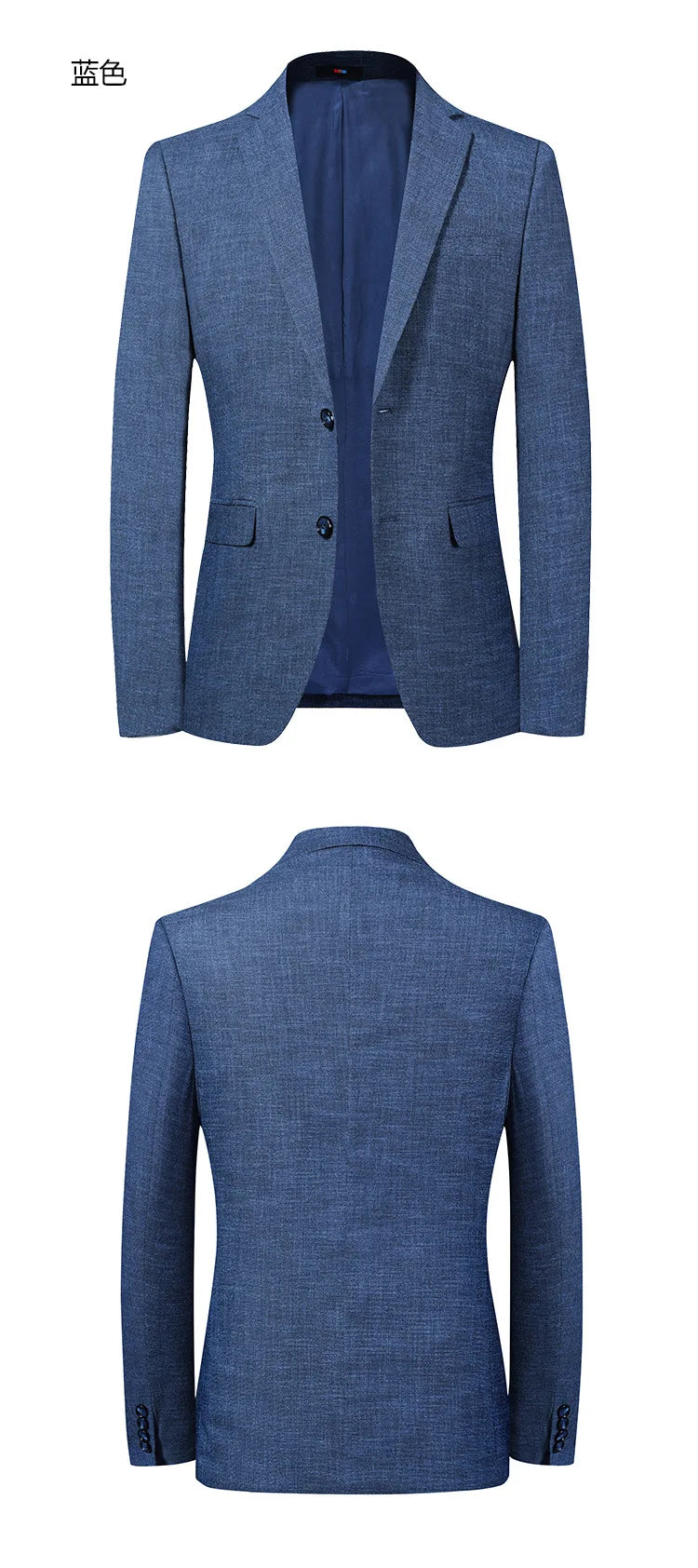 Men Blazers Turn Down Collar Suits Business Jackets Blazer Cardigan Single Breasted Long Sleeve Outerwear Summer Slim Fit