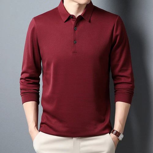 Comfortable Long Sleeve Polo