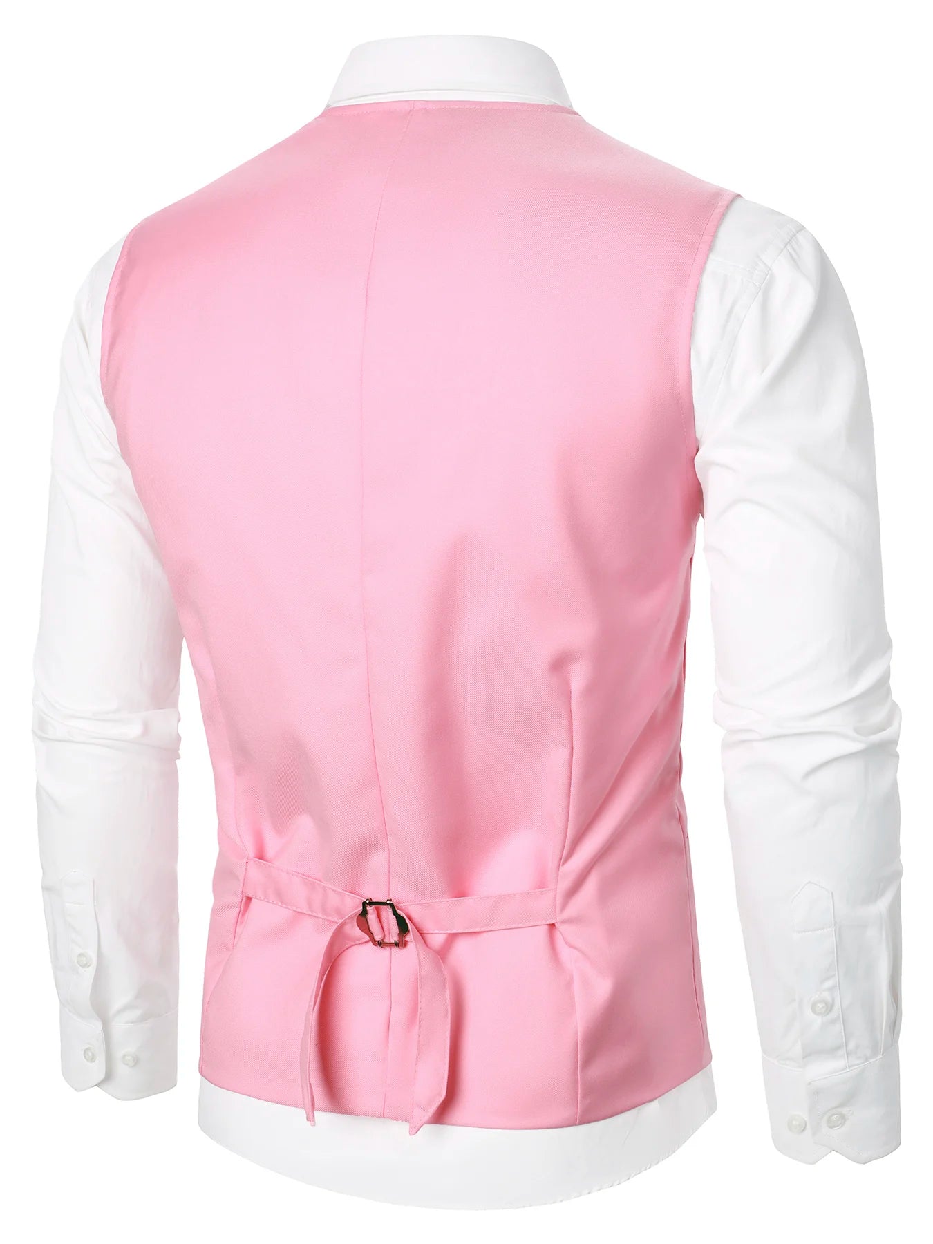 Men Suit Vest Coat Stripe Fabric Open Button Design Classic Design Causal Business Fashion Slim Fit Men Suit
