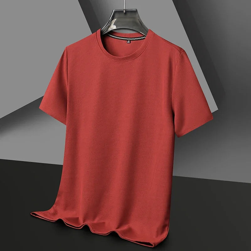 Waffle Round Neck Tee