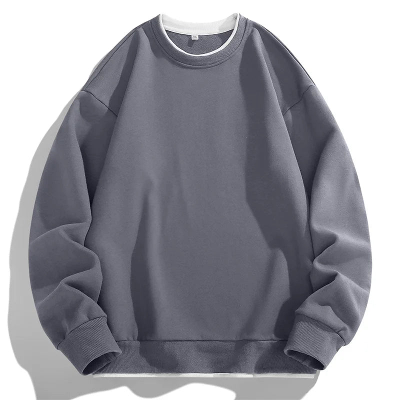 Men's Basic O-Neck Sweatshirt