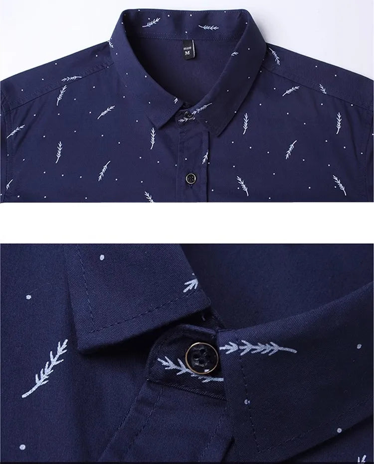 Spring Men Long-sleeved Cotton Shirts, Single-breasted Lapel Shirt, Blue Green Burgundy Khaki Gray White Optional, Asian Size
