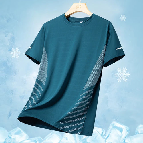 Summer Ice Silk Running T-Shirt
