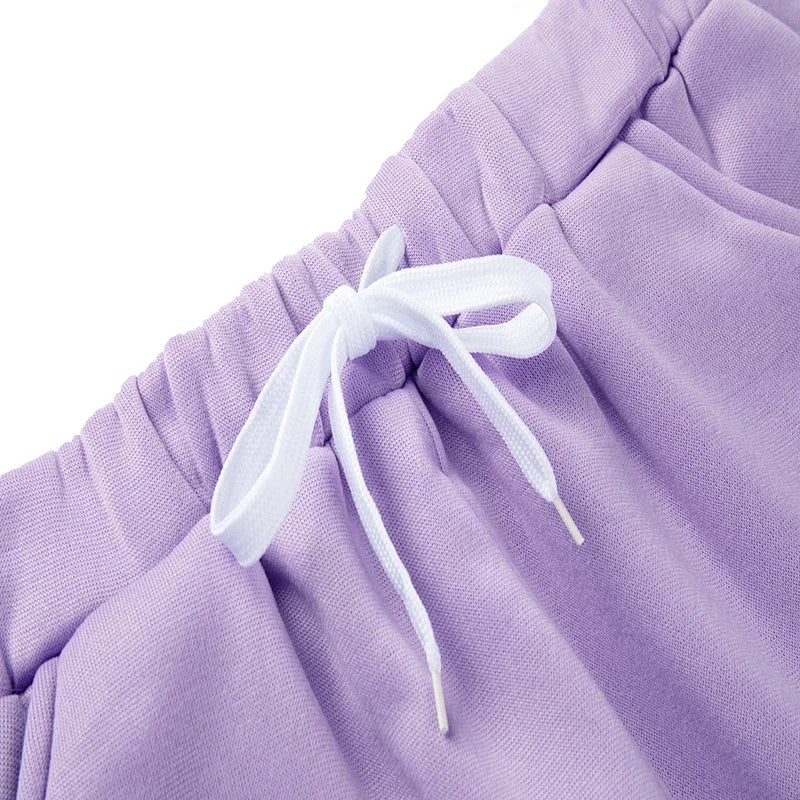 Womens Tracksuit Heart Printing Hooded Sweatshirts Suit Gym Jogging Clothing Autumn Winter Fleece Warm Popular Casual Pants Sets
