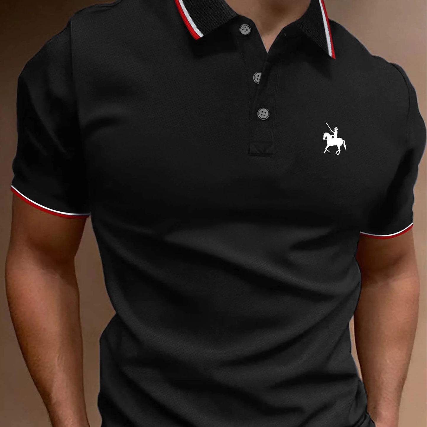 Men's Summer Cotton POLO Shirt Tops