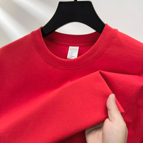Premium Cotton Round Neck Tee