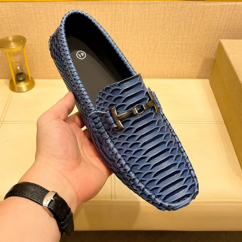 MAEDEF Summer Mens Outdoor Anti-slip Comfort Soft High Quality Men Breathable Flat Driving Shoes New 2024 Classic Casual Loafers