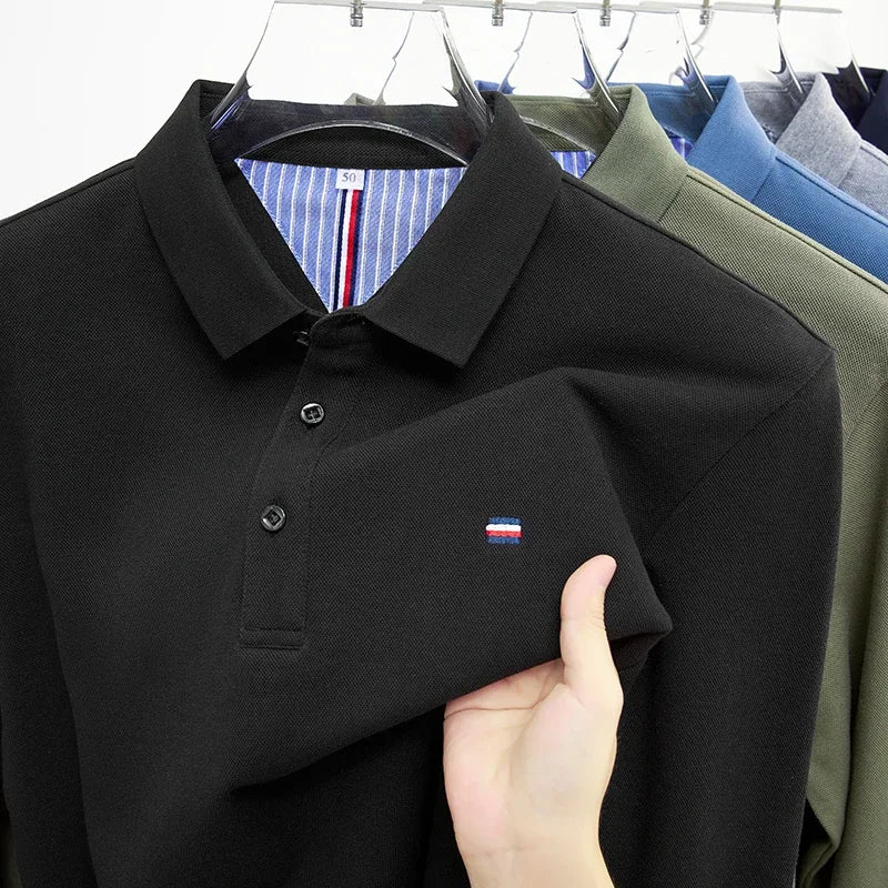 Casual Embroidered Polo Shirt
