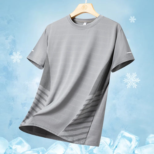 Summer Ice Silk Running T-Shirt