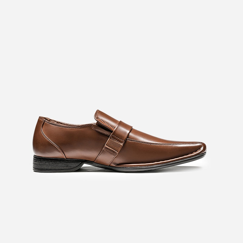 Men's Wide Version Giorgio Flexible and Comfort Dress Loafers Shoes CLASSIC Square Toe Design Dress Shoes for Men