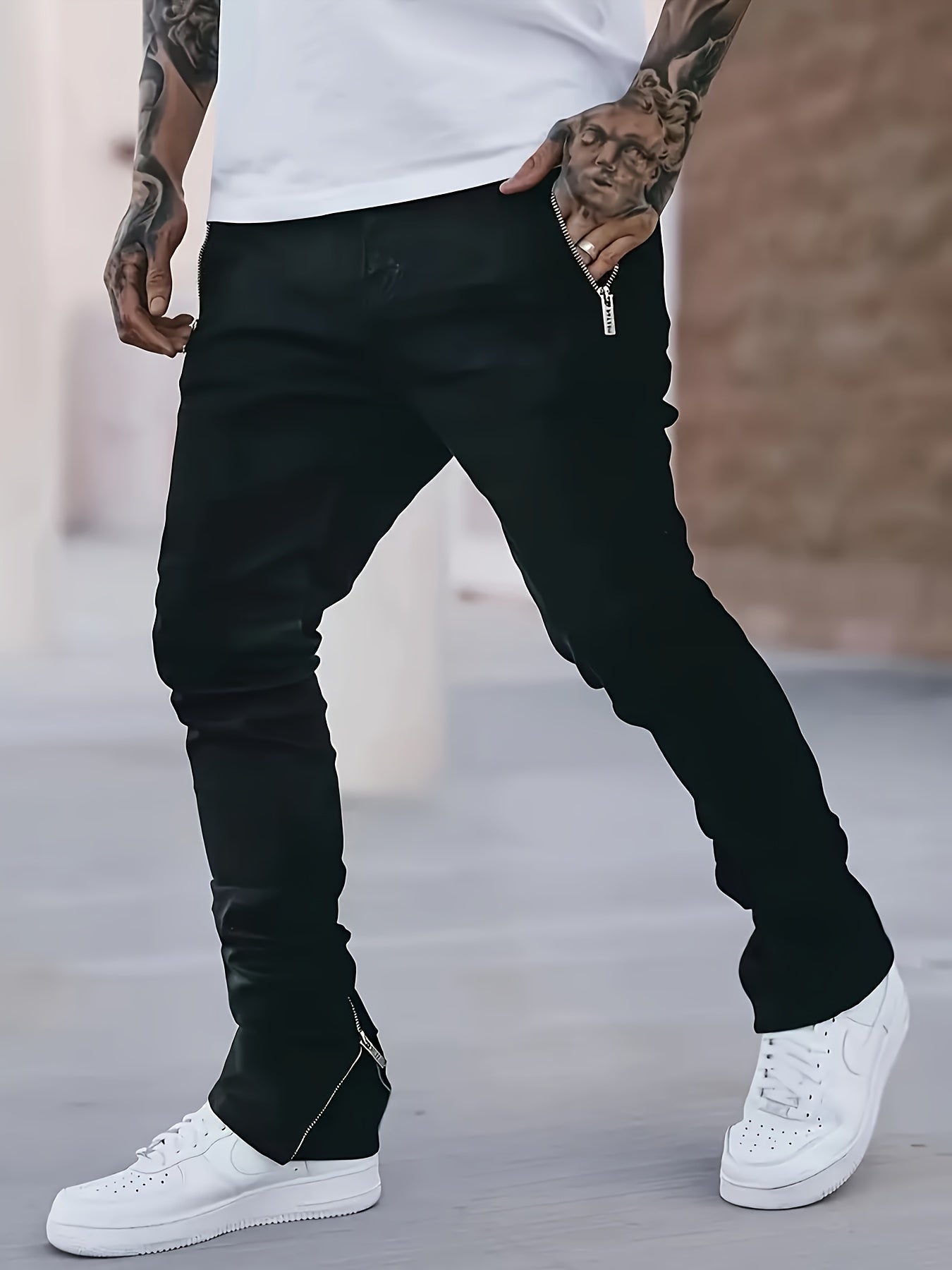 Stylish slim jeans for men