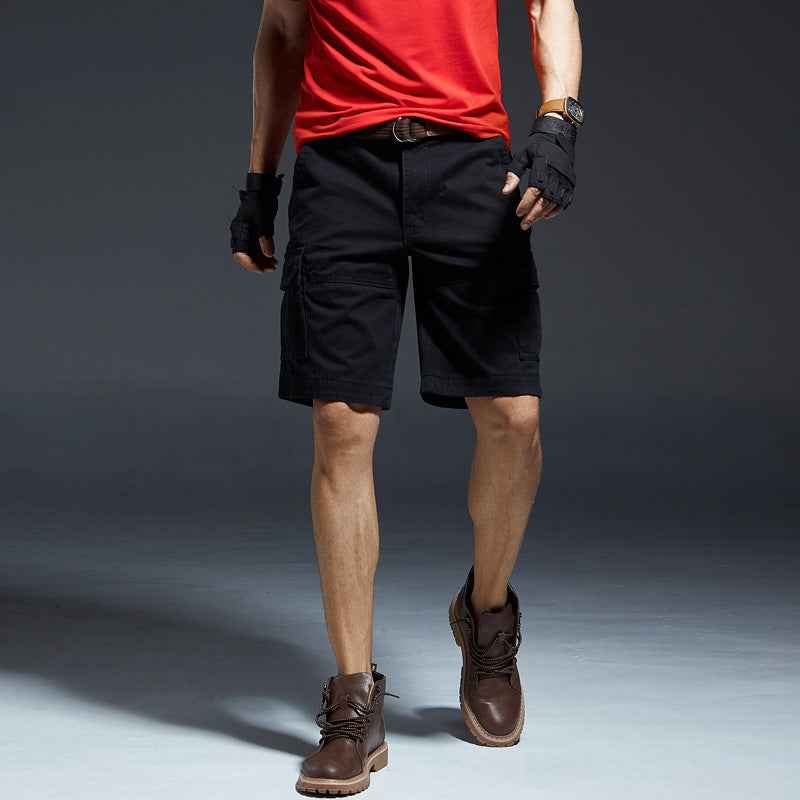 Men's Camo Cargo Shorts – Classic Fit (28–38)