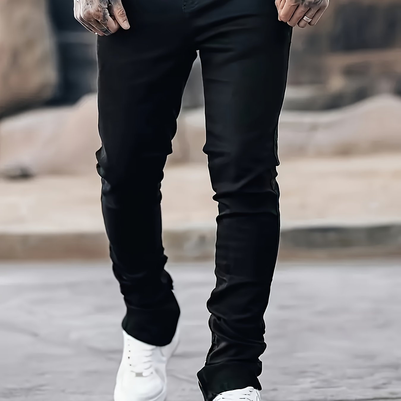 Stylish slim jeans for men