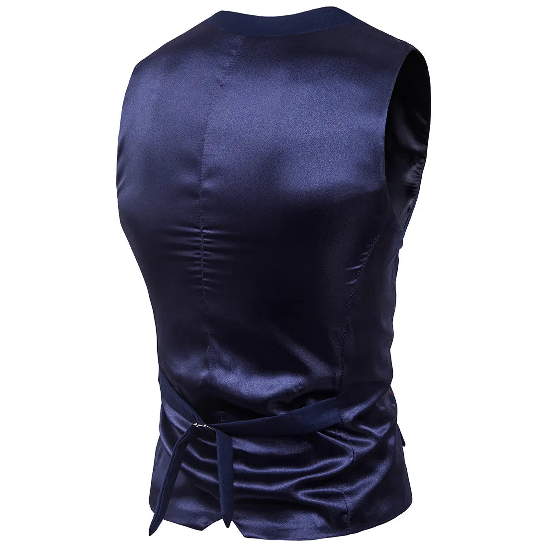 High Quality Men Suit Vest Waistcoat Business Casual Slim Groom Groomsman Wedding Men's Dress Blazer Vests 9 Colors Formal Party