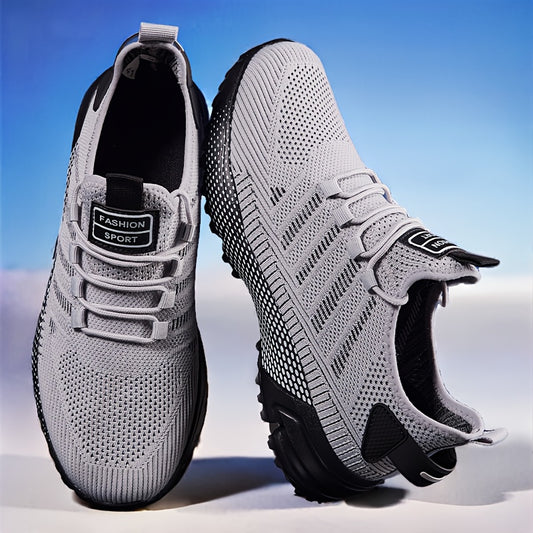 Athletic Footwear for Men, Stylish Casual Sports Shoes, Airy And Lightweight Trainers, Ideal for Outdoor Hiking, Travel, Gym Jogging, Walking, Tennis, Training, And Various Other Sports Activities