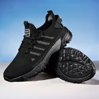 Athletic Footwear for Men, Stylish Casual Sports Shoes, Airy And Lightweight Trainers, Ideal for Outdoor Hiking, Travel, Gym Jogging, Walking, Tennis, Training, And Various Other Sports Activities