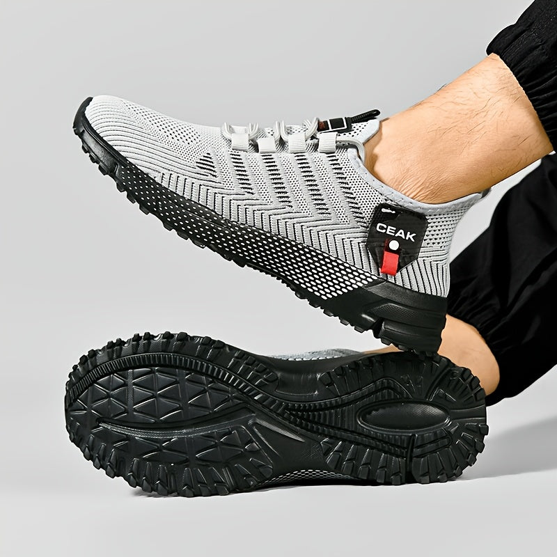 Sneakers, Men's Sports Shoes Are Breathable And Non Slip Mesh Shoes, Lightweight And Low Cut Casual Sports Shoes, Suitable for Outdoor Sports, Fitness Jogging, And Daily Wear