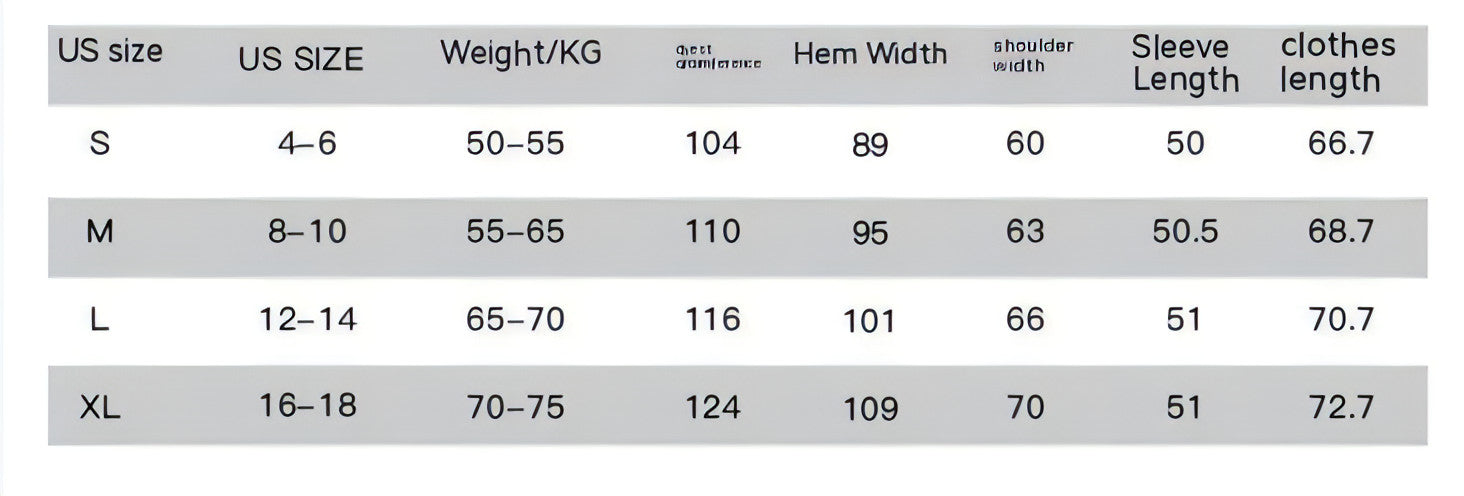 Size Guide