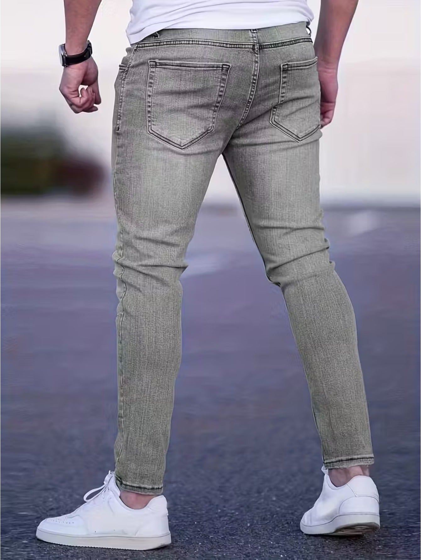 Men'S Flexible Denim Trousers, Premium Business Casual Adaptable Style Jeans, New Autumn-Winter Denim Trousers, Tailored Fit Jeans, Ideal for All Men And Teens, Boyfriend-Style Jeans, Black Friday Choice for Christmas