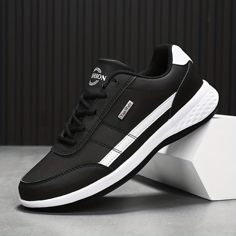 [VanWeir Comfortable Grip Sneakers] VanWeir Plus Size Mens Casual Comfortable Grip Running Sneakers - Durable Lace-Up Design - Ideal for Outdoor Sports & Daily Wear