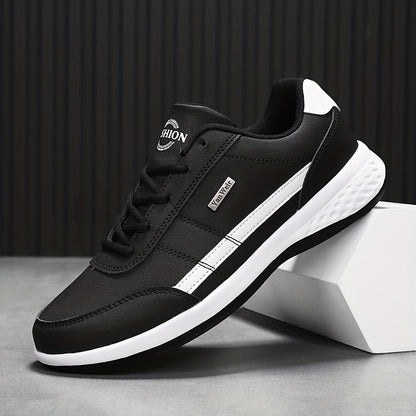 [VanWeir Comfortable Grip Sneakers] VanWeir Plus Size Mens Casual Comfortable Grip Running Sneakers - Durable Lace-Up Design - Ideal for Outdoor Sports & Daily Wear