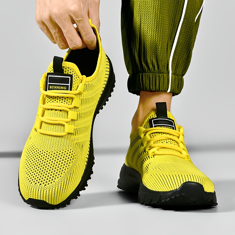Sneakers, Men's Sports Shoes Are Breathable And Non Slip Mesh Shoes, Lightweight And Low Cut Casual Sports Shoes, Suitable for Outdoor Sports, Fitness Jogging, And Daily Wear